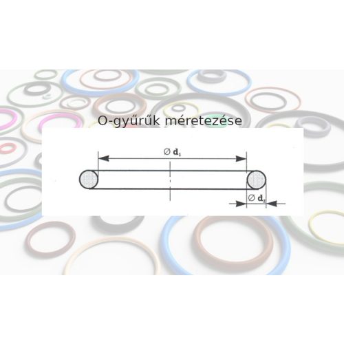 O-gyűrű 10,3x2,4 NBR 90 Shore A