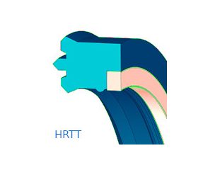 Teli profillal, szekunder tömítőéllel és támasztógyűrűvel - HRTT