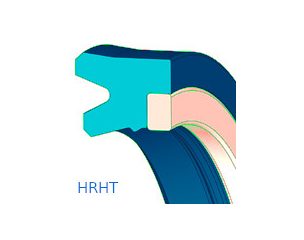 Horonygyűrű szekunder tömítőéllel és támasztógyűrűvel - HRHT