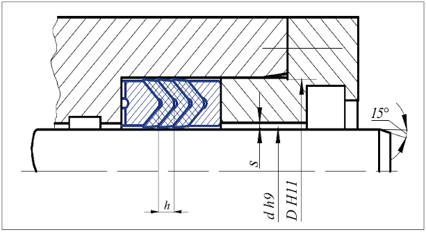 tetőkarmantyú beépítése rúdtömítésként